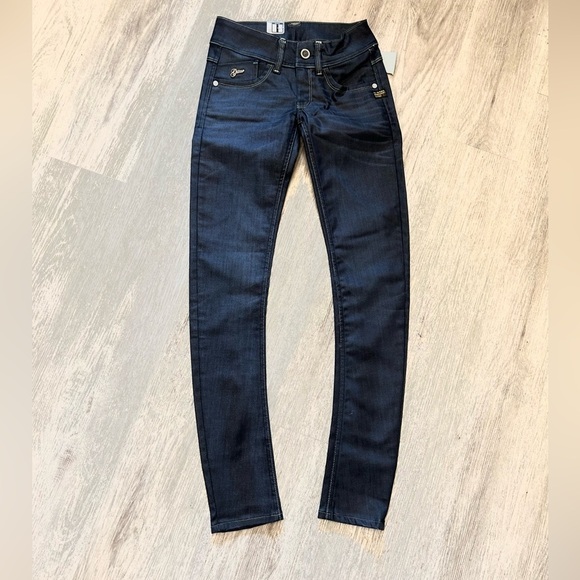 New with tags G-STAR RAW Lynn skinny jeans. 24X30 with 7” rise. Stretch - Picture 2 of 14